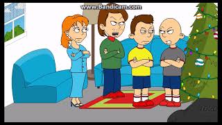 Clic Caillou Gets Grounded On Christmas 5 Year Anniversary