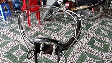 Dụng cụ leo dừa đứng leo