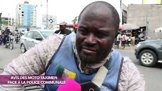 Sensibilisation de la police communale Les Avis des Moto Taximen