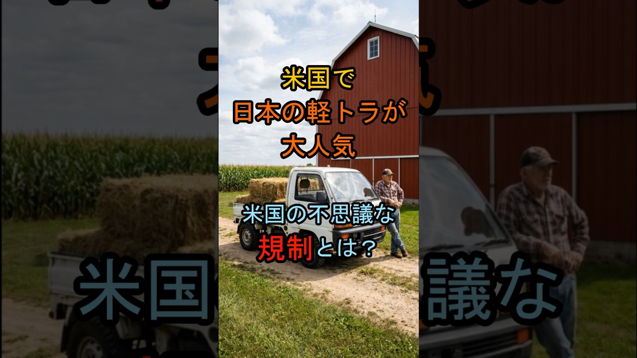 米国で日本の軽トラが人気、輸入禁止なのになぜ? 矛盾だらけの米国の規制とは?