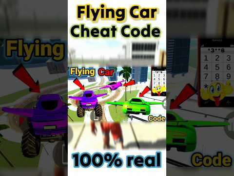 😱🤩 Indian Bike Driving 3d Game Me Flying Car Ka Cheat Code l New update l #ytshorts #shorts