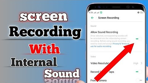 official Screen Recording With Internal sound & mic Every Android smartphone