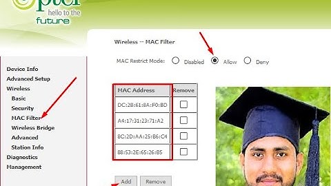 How to Add MAC Address/Enable MAC Filtering on PTCL Modem/Router and change password