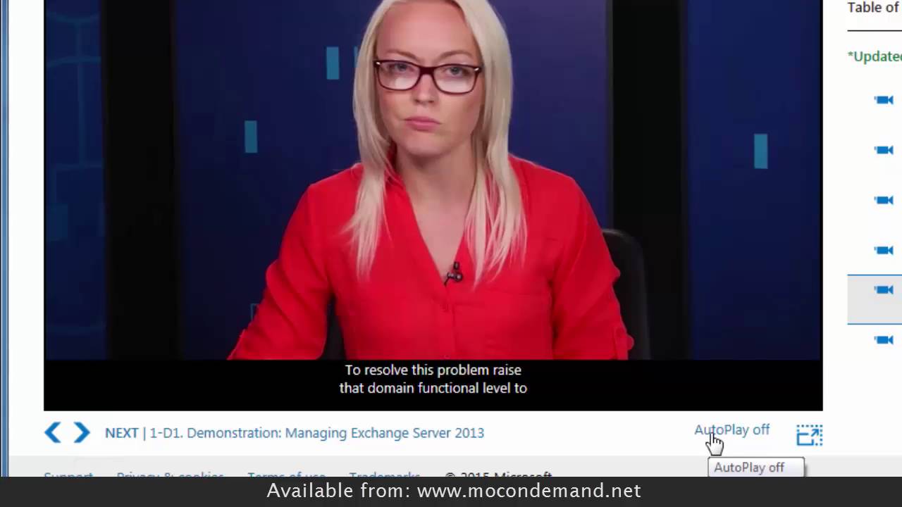 First in depth MOC On Demand preview