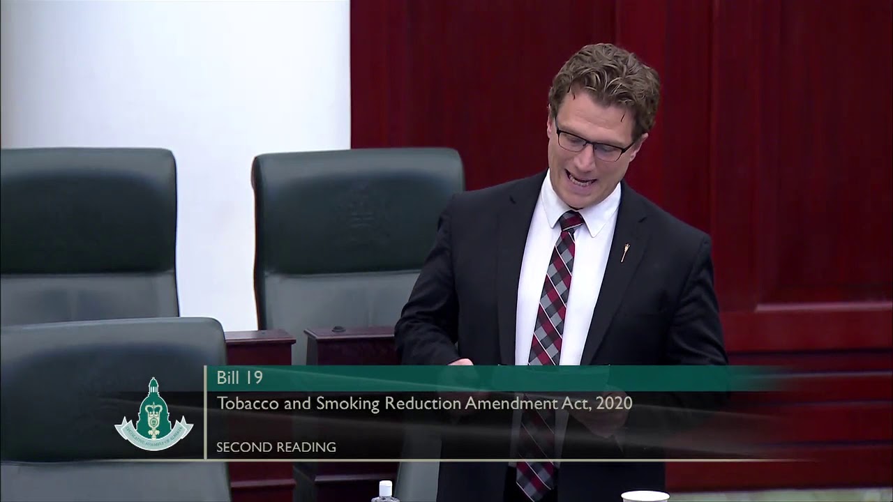 Bill 19 Tobacco and Smoking Reduction Amendment Act, 2020 YouTube