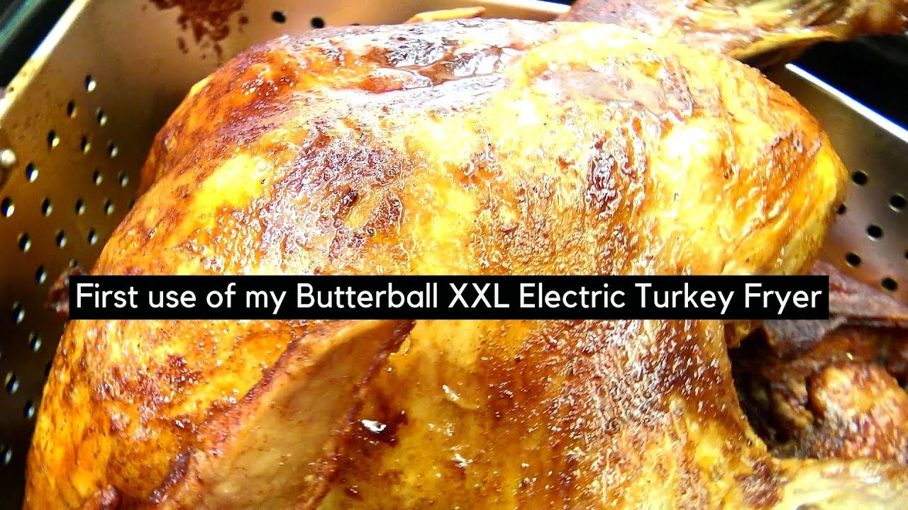 butterball no oil turkey fryer cooking times