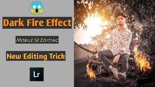 Dark Fire Fantasy Color Effect Photo Editing In Lightroom | New Lightroom Mobile Tutorial | Lr App screenshot 5