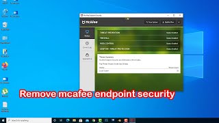 How to uninstall mcafee endpoint security screenshot 3