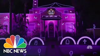 Halloween House Light Show Raises Money For Charity