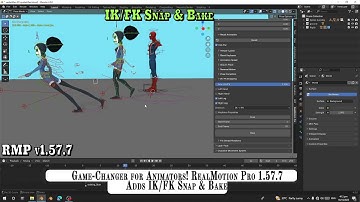 RealMotion Pro 1.57.7 – New Direct IK/FK Snapping & Baking Feature Explained!