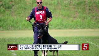 Beloved Metro Police K9 Officer Passes Away