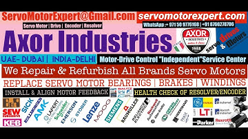 Axor Italy Repair Dubai Servo Motor Encoder Align Resolver Adjust UAE Oman Kuwait Qatar Saudi