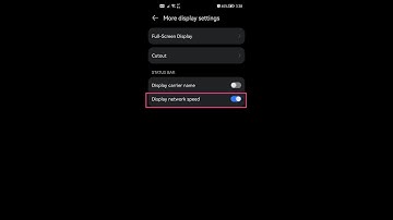 How To Display Your Network Speed On Status Bar | Android | Huawei