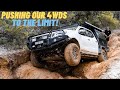 THE TRACKS THAT SCARE ME! Epic 4wding in Coffs Harbour Australia 2021. Hilux vs Navara vs MUX