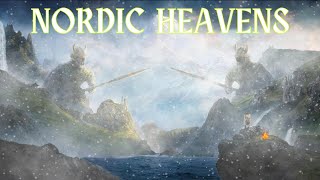 NORDIC HEAVENS | Jonna Jinton Dimmornas Visa, Snowfall, Wind, Winter Sounds | ASMR Ambience