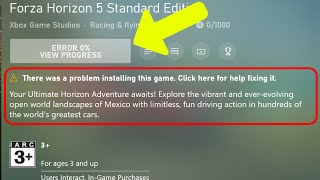 Fix Forza Horizon 5 Not Downloading From Resume | Error 0% VIEW PROGRESS | Error code 0x00000001