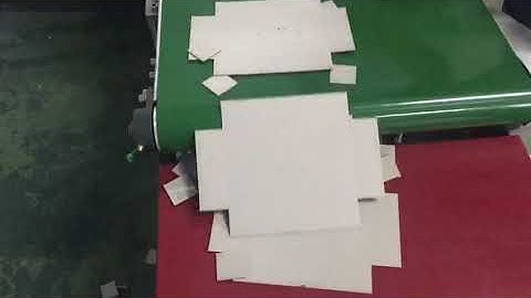 Automatic grooving machine with corner cutting function: testing video