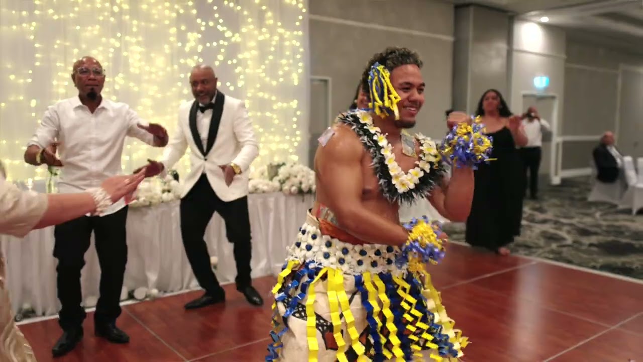 Beautiful Tongan performance from the Samoan bride's brother | Sydney, Australia