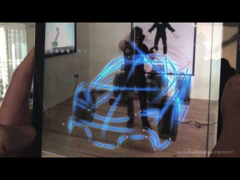 Virtual Reality Seen Through Augmented Reality, Test