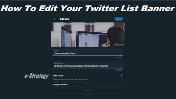 🐦🖼️ How To Customize Your Twitter List Banner Image