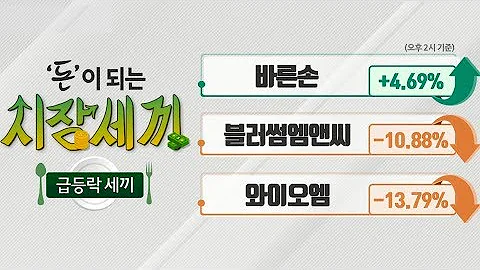 #블러썸엠앤씨(263920)_돈 되는 급등락 종목(20200214)