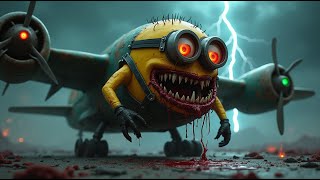 Minion Infected Sky - Story Of Transformation Too Tank-Bus-Airplane Minions Parody