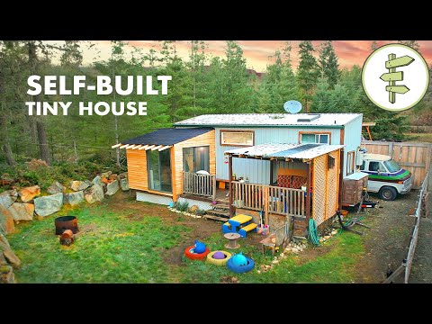 Young Family Built Their Own Tiny House on Wheels for Affordable Living