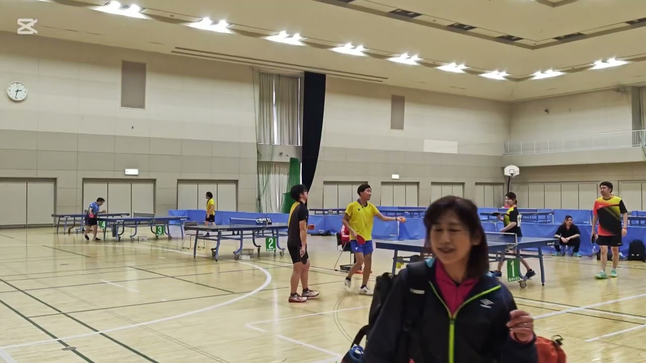 第30回勝毎杯卓球大会（ラージボール団体戦）決勝ダイジェスト