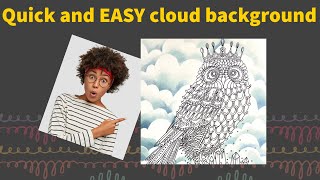 How to craft stunning distress ink cloud designs