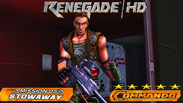 C&C Renegade - Mission 5 - RenHD - 5 Star Commando Difficulty - Stowaway