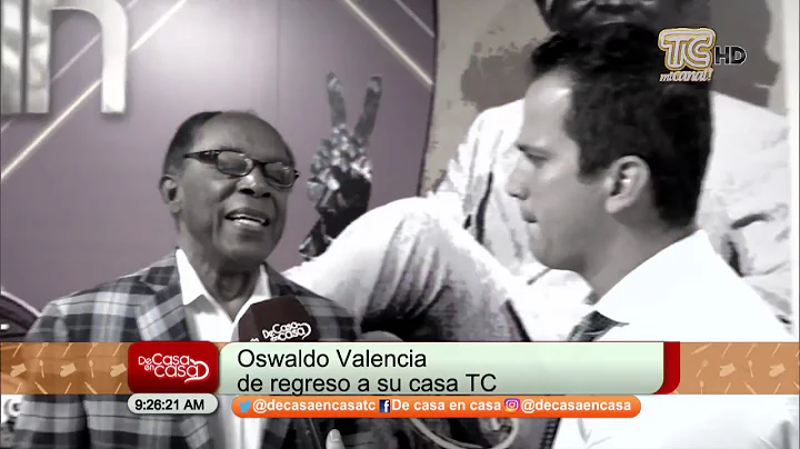 Oswaldo Valencia enojado con locutor que lo imita | #DeCasaEnCasa