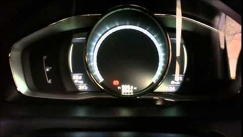 Volvo XC70 TFT display