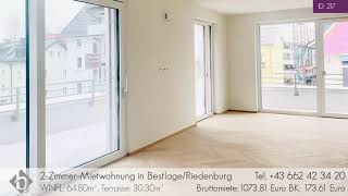 Immobilienfilm: Bamberger Immobilien: 2-Zimmer-Mietwohnung/Riedenburg