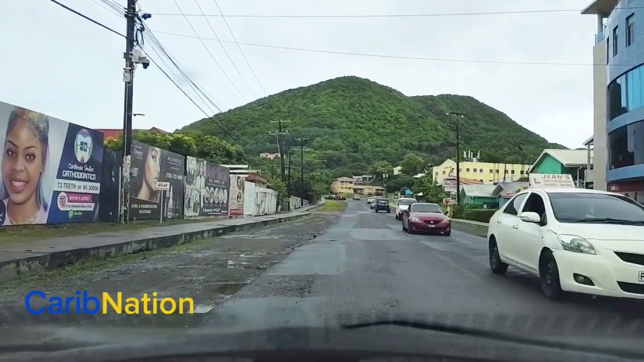 Peaceful Saint Lucia Drive on Corpus Christi | Gros Islet to Rodney Bay | Reduit Beach
