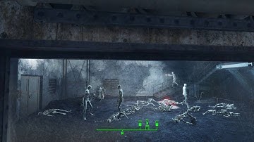 Fallout4 - Paladin Danse vs Synths at ArcJet Systems