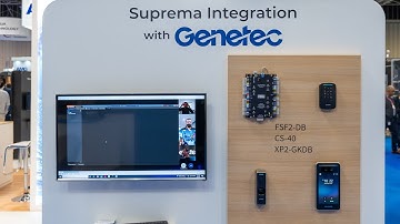 [THE SECURITY EVENT 2022] GENETEC Integration  l Suprema UK | Intro & Demonstration