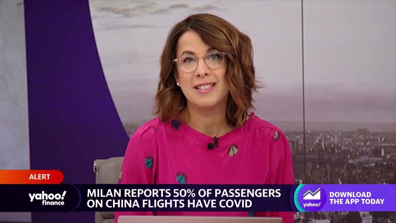 Milan reports 50% of passengers on China flights are COVID-19 positive