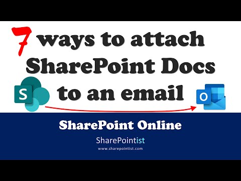 7 ways to attach SharePoint documents to an email