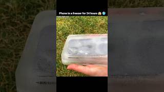 phone inside a freezer for 24 hours !! 😱🥶