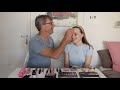 my dad pretending to be a makeup artist for 9 minutes