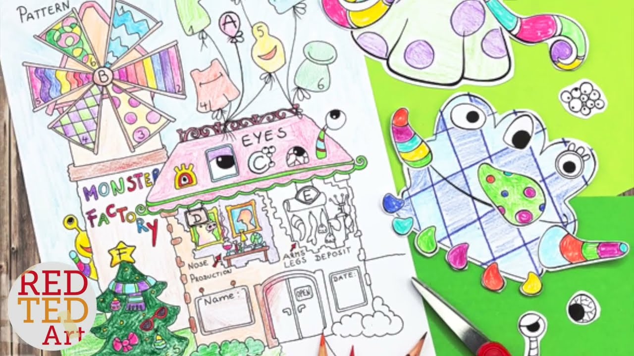Play: Mix and match a printable monster