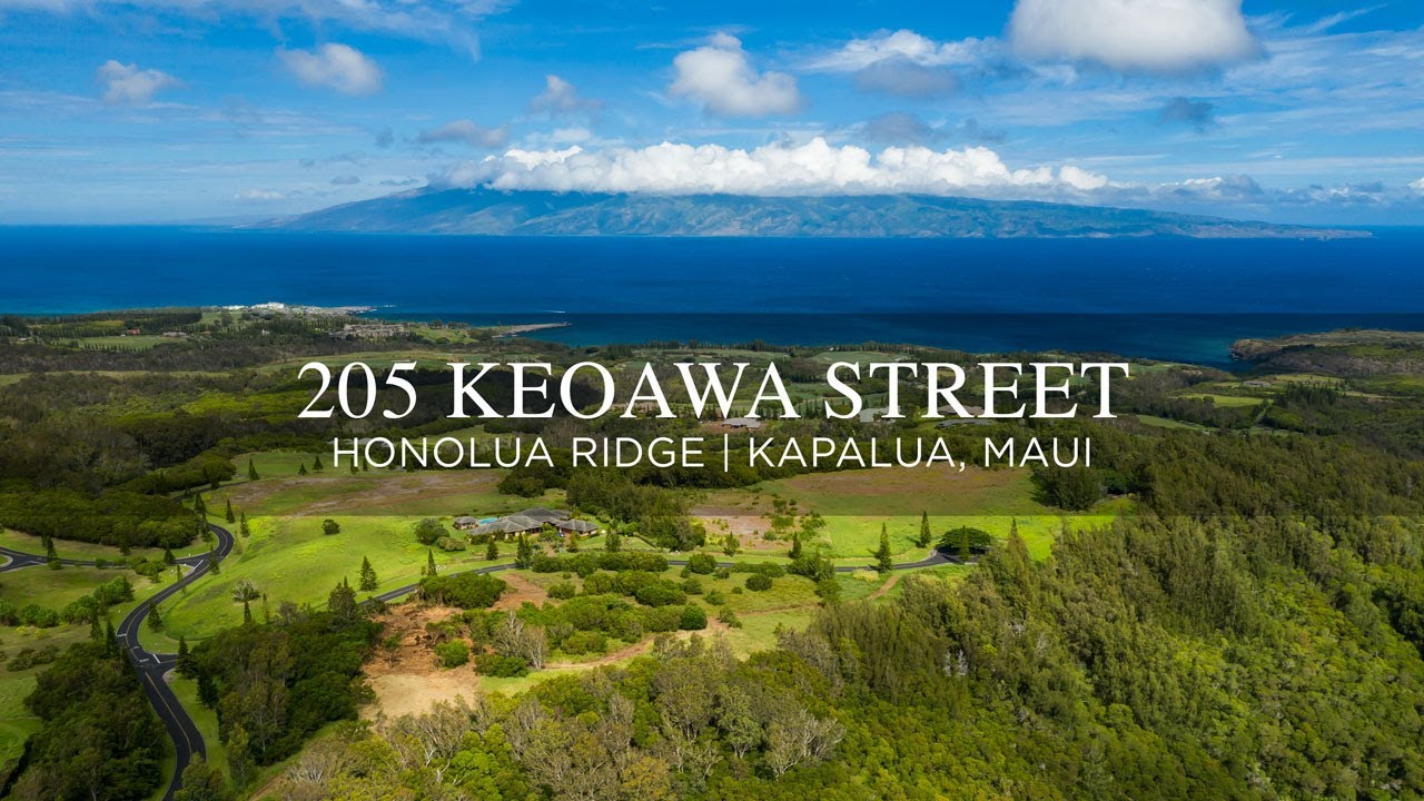 205 Keoawa St Plantation Estates, Kapalua Mary Anne Fitch YouTube