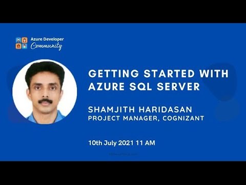 Getting started with Azure SQL Server - YouTube