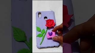 ❤️ DIY Fun and Creative Clay craft ideas l Satisfying and Easy craft #diy #shorts #phonecase