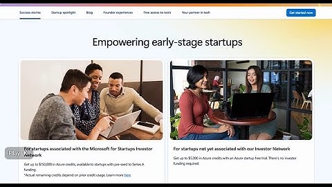 Microsoft for Startups | Investor Offer Overview