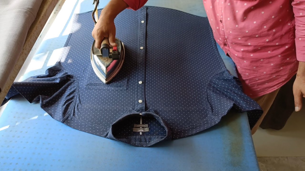 shirt ironinghow to iron a shirt for beginners shirt ko press kaise