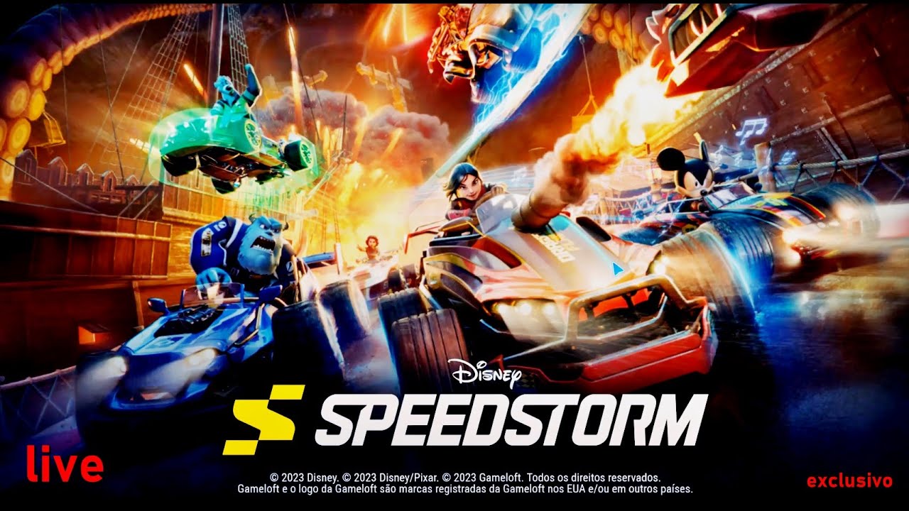 Jogo gratuito de corrida Disney Speedstorm é lançado na Steam