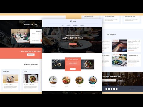 3. Build a Restaurant Website (Cook Delicious and Services Section ...