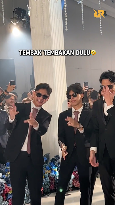 TEMBAK TEMBAK DI PERNIKAHAN SKYLAR & DYFFA🤣 @rrq_skylar