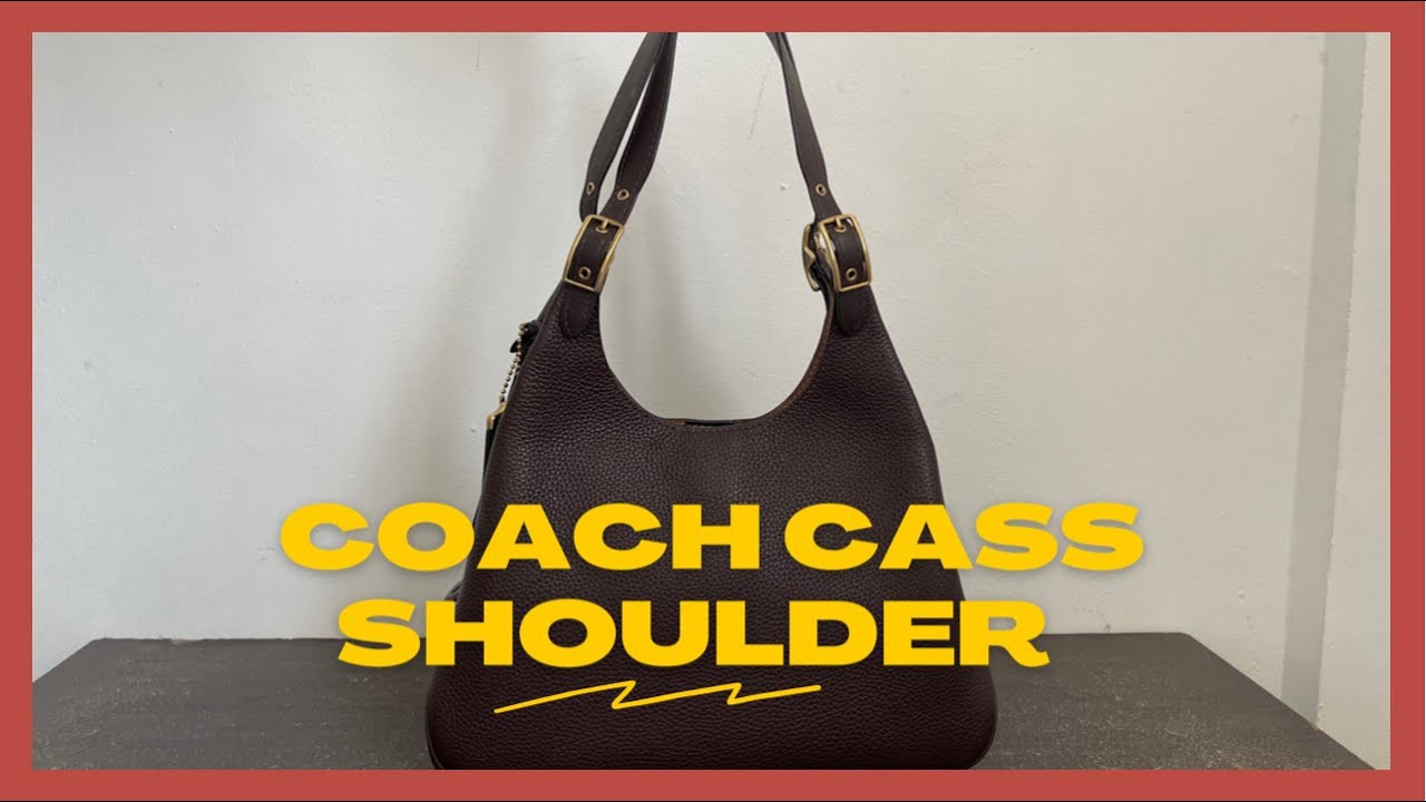 Coach 1941 Collection feat CASS SHOULDER BAG | Review + What Fits + Try on  - YouTube